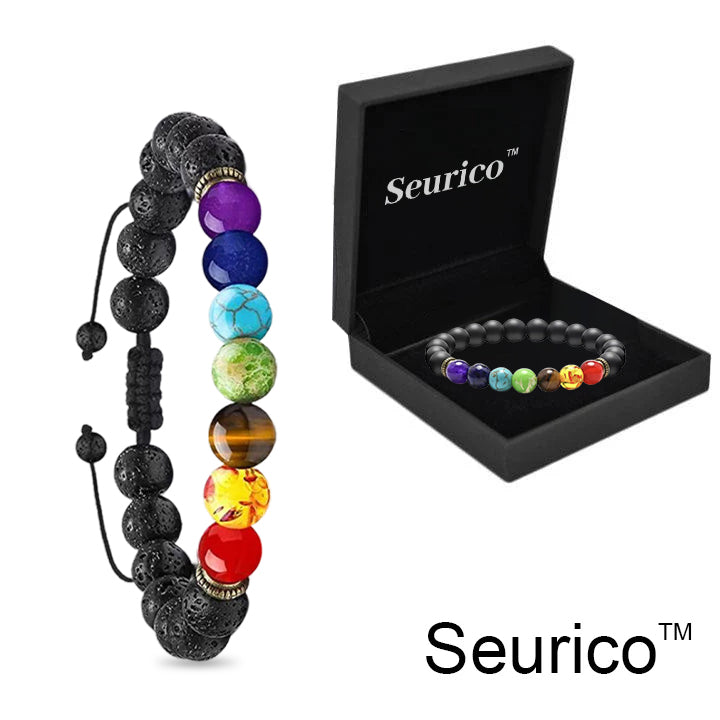 Blood Sugar Balance, fat Burning, Health Double benefits -Seurico™ Natural agate Anion Noble Bracelet（Limited time discount 🔥 last day）