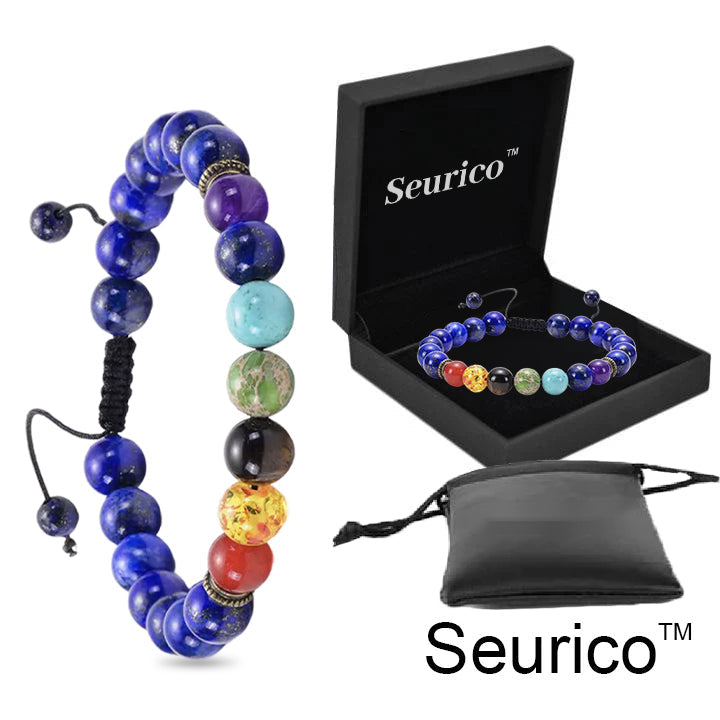 Blood Sugar Balance, fat Burning, Health Double benefits -Seurico™ Natural agate Anion Noble Bracelet（Limited time discount 🔥 last day）