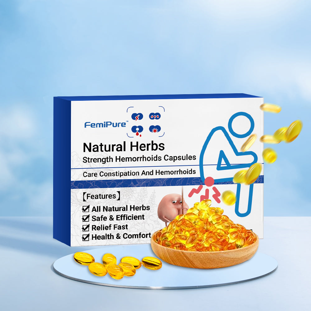 FemiPure™ Natural Herbal Strength Hemorrhoid Capsules