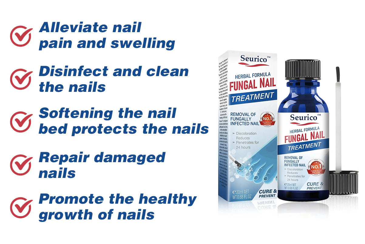 Seurico™ Herbal Formula Fungal nail Paronychia treatment Gel