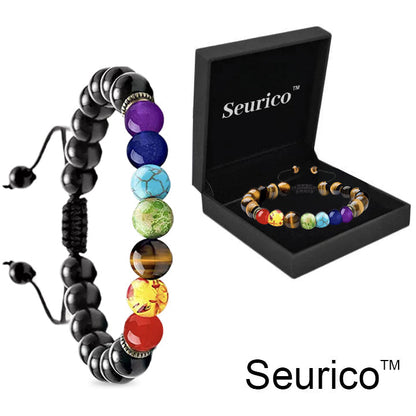 Blood Sugar Balance, fat Burning, Health Double benefits -Seurico™ Natural agate Anion Noble Bracelet（Limited time discount 🔥 last day）