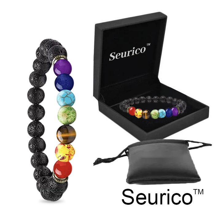 Blood Sugar Balance, fat Burning, Health Double benefits -Seurico™ Natural agate Anion Noble Bracelet（Limited time discount 🔥 last day）