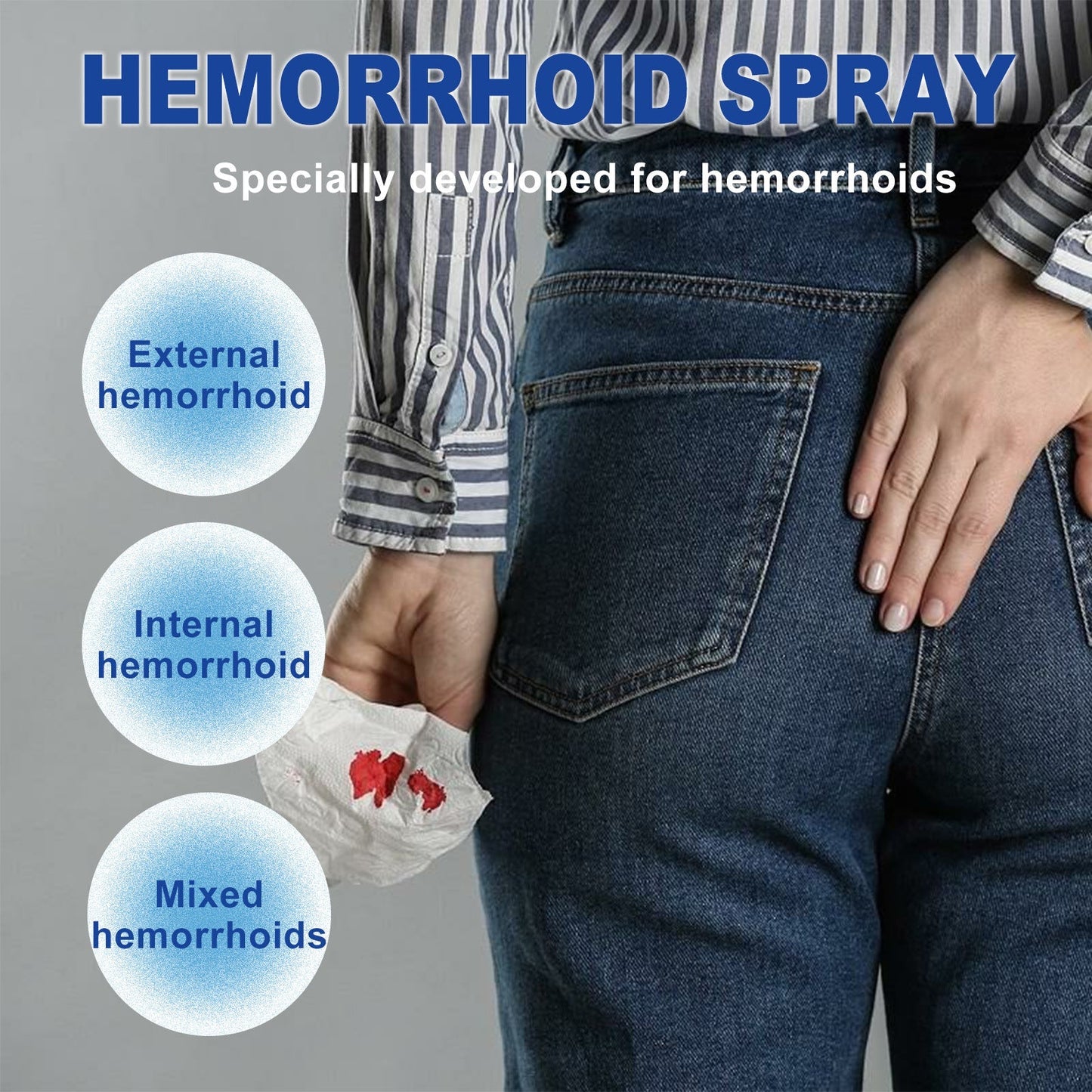 FemiPure™ Natural Herbal Strength Hemorrhoid Capsules