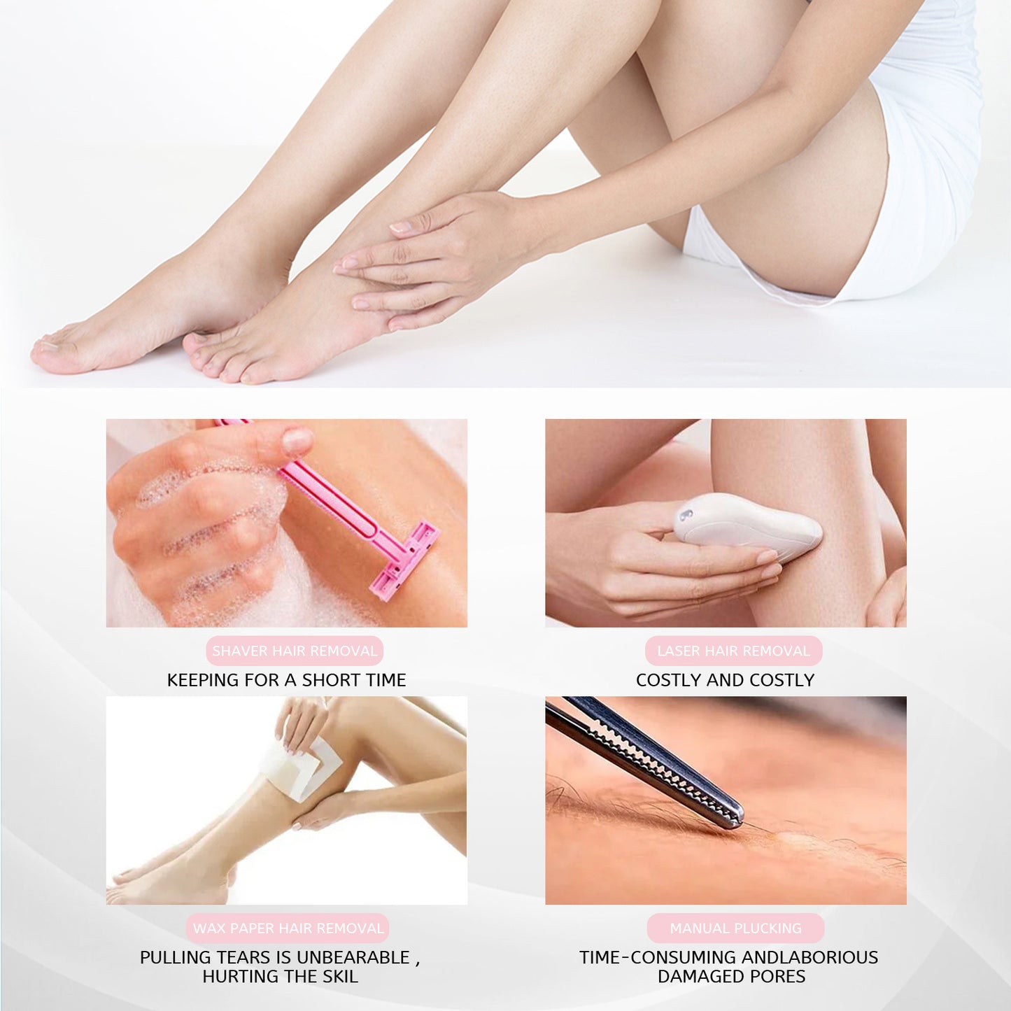 ODEIUN™ BeeSilk Hair Removal Mousse