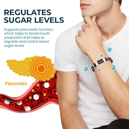 (🔥Limited Time Discount 🔥 Last Day🔥) Blood Sugar Balance, fat Burning, Health Double benefits -Seurico™ Natural agate Anion Noble Bracelet